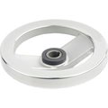 J.W. Winco JW Winco, - Safety Clutch Handwheel, Needle Bearing w/o Handle 7.87"D-18mm Bore-Keyway 18KE81/ADR